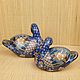 Винтаж: РЕДКОСТЬ  ПАРА  УТОК  Большие ФИГУРКИ  ПТИЦ  Cloisonne  Клуазоне Китай. Статуэтки винтажные. Чердак дяди Рико. Ярмарка Мастеров.  Фото №5