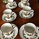 Coffee set 6 pairs., Villeroy&Boch Botanica, Luxembourg, Vintage sets, Arnhem,  Фото №1