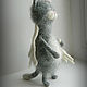 Order Cat angel felted cats cats kittens. lilu. Livemaster. . Felted Toy Фото №3