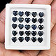 Сапфир синий VS-SI1 натуральный, сердце, 5х5мм, 7 шт, Заготовки для украшений, Махачкала,  Фото №1