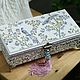 Шкатулка для украшений «Зимняя сказка». Шкатулки. Шкатулки (HandMadeJoli) (HandMadeJoli). Ярмарка Мастеров.  Фото №6