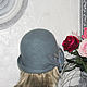 hats: Blue mink. Hats1. Svetlana Chernova. My Livemaster. Фото №4