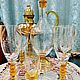Винтажный хрустальный набор Theresienthal Germany, Графины, Грозный,  Фото №1