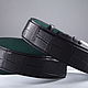 Genuine Crocodile Leather Belt IMA3400BVG55. Straps. CrocShop. Online shopping on My Livemaster.  Фото №2