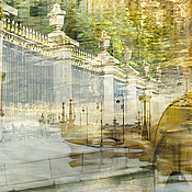 Картины и панно handmade. Livemaster - original item Interior Photo painting the city of Petersburg Invitation to the Summer Garden. Handmade.