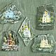 Set Of Magnets Temples Of Russia, Magnets, Zmeinogorsk,  Фото №1