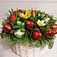 Sweet gift Strawberry flavor, Bouquets, Moscow,  Фото №1