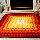 Разноцветный вязаный ковер ручной работы из шнура Италия-2, Ковры, Кабардинка,  Фото №1