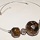 Large choker necklace balls of amber with inclusions. Chokers. podaro4ek22. My Livemaster. Фото №5