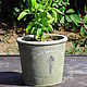 A pot of concrete for flowers Provence, planters, shabby chic, vintage. Pots1. Decor concrete Azov Garden. My Livemaster. Фото №6