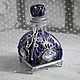 Bottle for perfume, oils ' VIOLET'. Aromatic diffusers. Decoupage. My Livemaster. Фото №6