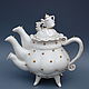 Fancy teapot with three spouts, Teapots & Kettles, Moscow,  Фото №1