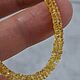 Заказать Браслет из жёлтых сапфиров, рондель. Авторские украшения. Ярмарка Мастеров. . Браслет из бусин Фото №3