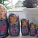 Matryoshka "BROODING" 5M, Dolls1, Vyshny Volochyok,  Фото №1