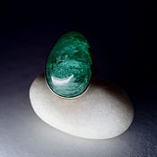 Украшения handmade. Livemaster - original item Ring: Ring with emerald 