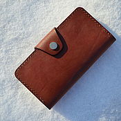 Сумки и аксессуары handmade. Livemaster - original item Wallet: genuine leather.. Handmade.