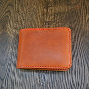 Сумки и аксессуары handmade. Livemaster - original item Leather wallet men`s. Handmade.