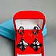 Серьги Swarovski Cross 24мм, Серьги классические, Москва,  Фото №1