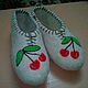 Samovolka Slippers handmade of natural sheep wool. Slippers. rukodelocka. Online shopping on My Livemaster.  Фото №2