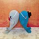 A couple of whales in a wedding present. Gifts. Tashas Handicraft. Online shopping on My Livemaster.  Фото №2