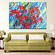 The painting 'wind in the poppies' oil, Pictures, Nadym,  Фото №1