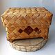 Bread basket made of birch bark ' Birch bark box', The bins, Vologda,  Фото №1