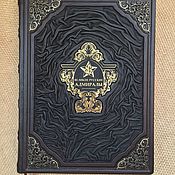 Сувениры и подарки handmade. Livemaster - original item Great Russian admirals (leather-bound gift book). Handmade.