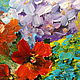  ' Flower mood ' oil painting. Pictures. flamemilady. My Livemaster. Фото №4