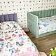 Детская кровать с двумя спинками ‘Барселона’. Кровати. Krovatkin & Nicelamp. Ярмарка Мастеров.  Фото №4