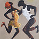   ' Dance' oil pastel painting, Pictures, Ekaterinburg,  Фото №1