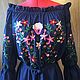Women's embroidered dress ЖП1-86. Dresses. babushkin-komod. Online shopping on My Livemaster.  Фото №2