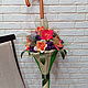 Bouquet of sweets 'Umbrella-cane', Edible bouquets, Moscow,  Фото №1