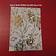 Foiling custom Christmas backgrounds for scrapbooking. Foil. Nostalgia. My Livemaster. Фото №9