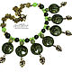 Order Necklace greenish (527) designer jewelry. Svetlana Parenkova (parenkova). Livemaster. . Necklace Фото №3