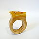 Order Ring Amber wood size 18,5 P-152. Amber shop (vazeikin). Livemaster. . Ring Фото №3