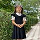  Блуза. Школьная форма. Наряды детям My little princessИрина. Ярмарка Мастеров.  Фото №5