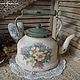 'May tea'-teapot, Vintage kitchen utensils, Ruza,  Фото №1