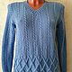 Order Knitted Indira pullover. HOBBIMANIYA. Livemaster. . Pullover Sweaters Фото №3