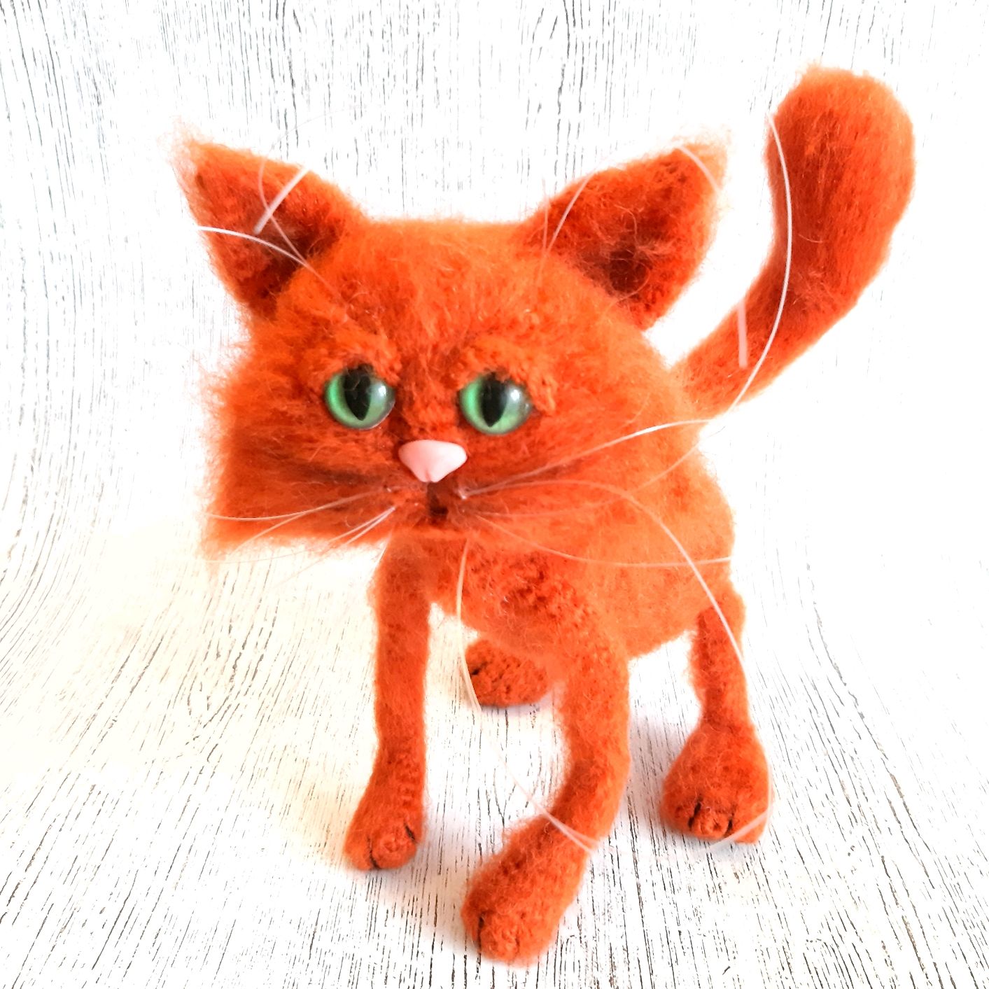 3д модель рыжего кота каратиста