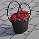 Кожаная сумка - " Корзина с розами". Классическая сумка. Ветюгова Юлия. Ярмарка Мастеров.  Фото №5
