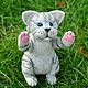 Felt Kitty. Felted Toy. Homaaxel. Online shopping on My Livemaster.  Фото №2