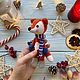 Вязаный лисенок Феня. Амигуруми куклы и игрушки. Emmas_knitties. Интернет-магазин Ярмарка Мастеров.  Фото №2