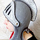  Knight's Helmet grey. Bath accessories. HANDMADE Studio. My Livemaster. Фото №5