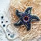  Морская звезда, Брошь-булавка, Севастополь,  Фото №1