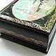 Vintage lacquer box, mster. Vintage caskets. Retro Style. My Livemaster. Фото №4