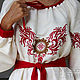 Платье "Макошь". Платья. РУССКИЙ СТИЛЬ (russianstile). Ярмарка Мастеров.  Фото №6