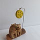  Cheese moon. Ceramics. Mouse. rat. symbol of the year. Figurine. smile in clay. My Livemaster. Фото №4