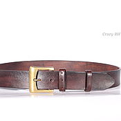 Аксессуары handmade. Livemaster - original item Women`s leather belt 