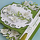 'Lilies' handmade card. Cards. Evrica (Evrica). My Livemaster. Фото №4