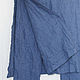 Дизайнерские брюки с юбкой из 100% льна. Брюки. LINEN & SILVER ( ЛЕН и СЕРЕБРО ). Ярмарка Мастеров.  Фото №5